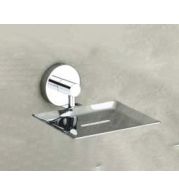 OCEAN Soap Dish Stainless Steel Bathroom Commercial Hotel Spa Countertop Wall Mount Heavy-Duty Anti-Rust Waterproof Easy Clean Professional Grade Durable Single Compartment Rustproof Hygienic Ocean Wave Design Space Saving Modern Luxury Elegant Finish